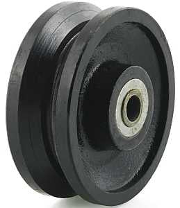 Dh Casters W-VG415B Caster Wheel, 4 in Dia Wheel