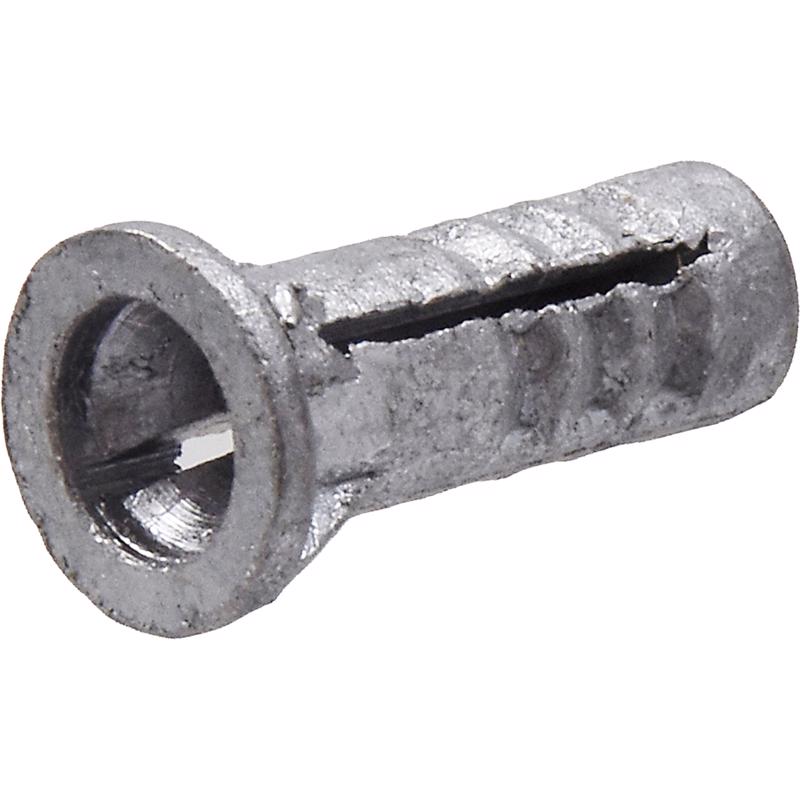 HILLMAN .138 in. D X 3/4 in. L Lead Round Head Ribbed Anchor 100 pk