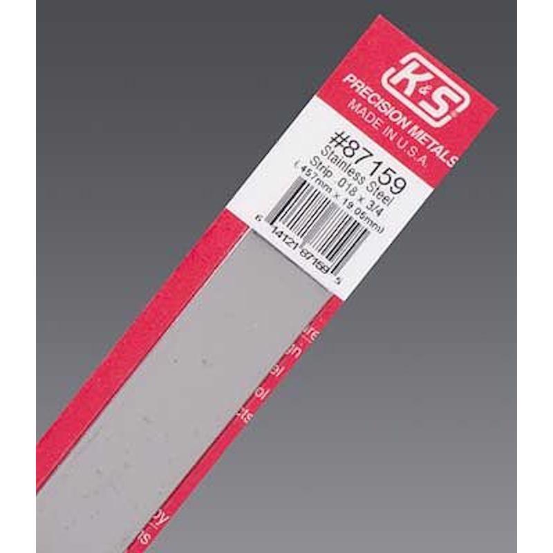 K&S 12 in. 3/4 in. Stainless Steel Strip