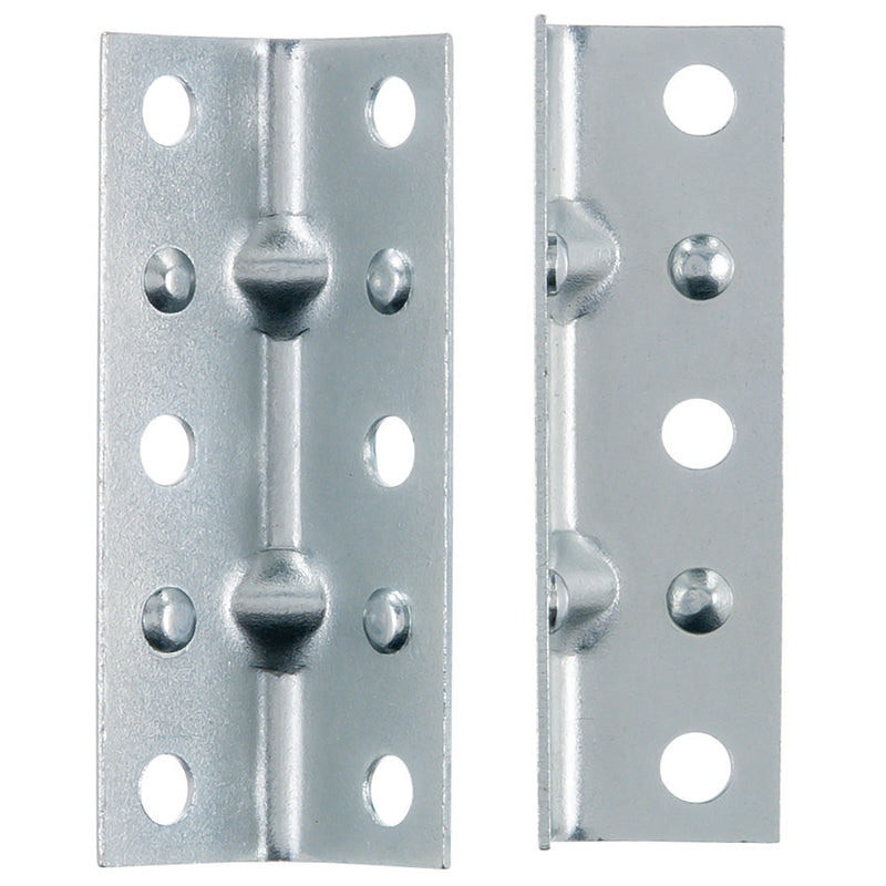 Ace 2-1/2 in. H X 2.75 in. W X 2-1/2 in. D Zinc Inside Corner Brace, Pack of 5