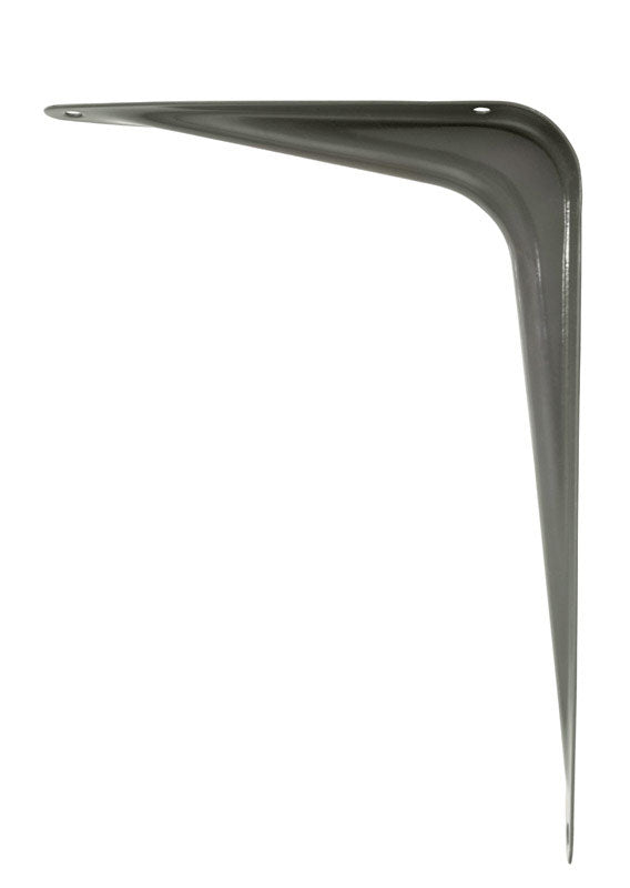 Hampton Gray Steel Shelf Support 18 Ga. 6 in. L 100 lb, Pack of 10