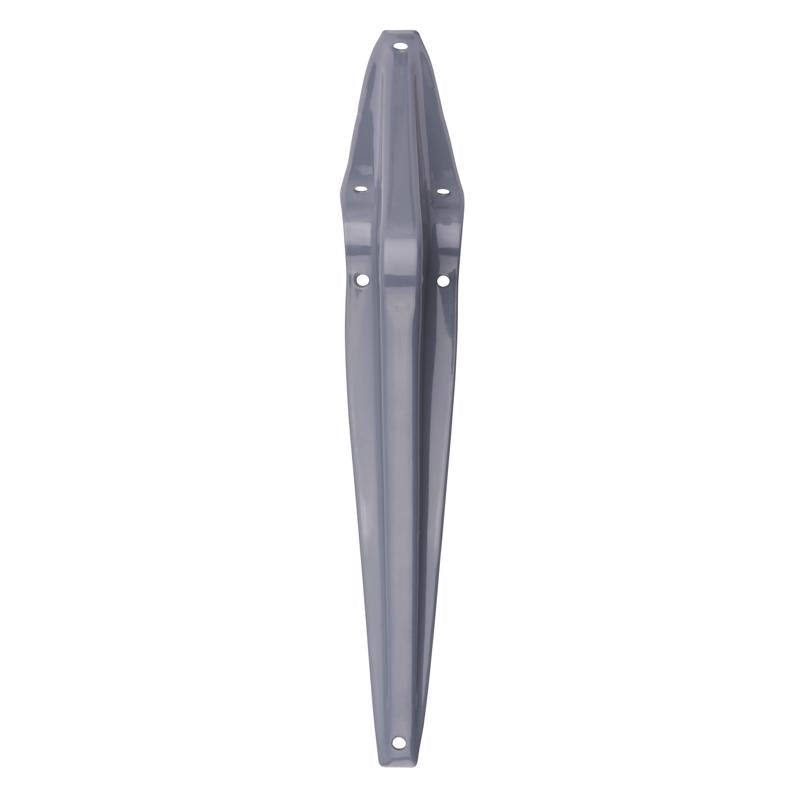 Hampton Gray Steel Shelf Support 18 Ga. 6 in. L 100 lb, Pack of 10