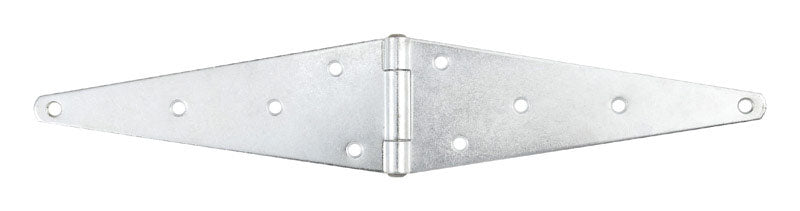 Ace 12 in. L Zinc-Plated Heavy Duty Strap Hinge 1 pk