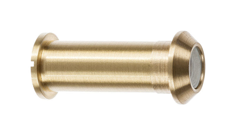 Ace 0.46 in. D 160 deg Bright Brass Door Viewer