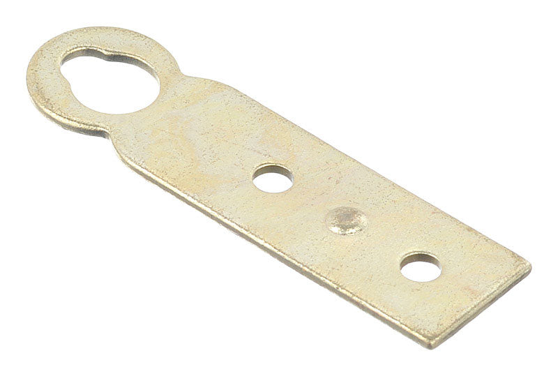 Ace 50 lb. cap. Brass Plate Hanger Plate 4 pk