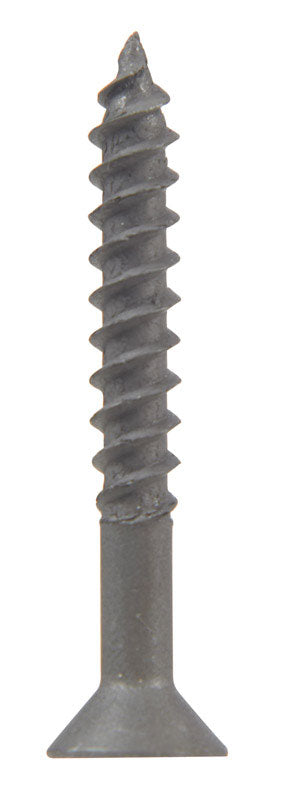 HILLMAN No. 10 X 1-1/2 in. L Phillips Black Phosphate Twin Thread Cabinet Screws 100 pk
