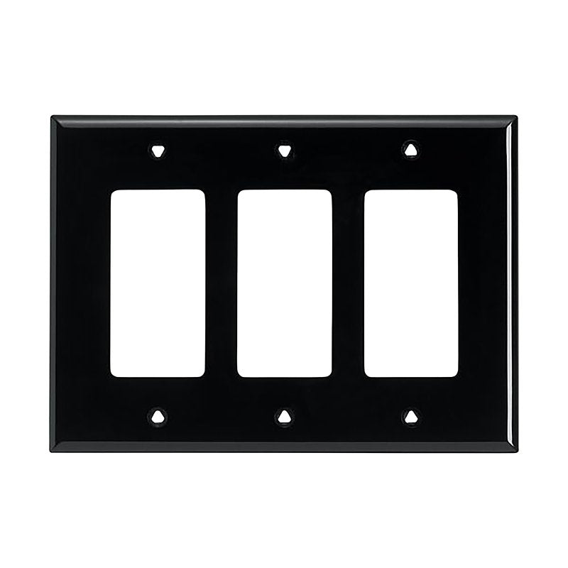 DECORATOR / GFCI WALLPLATE BLA, Pack of 15