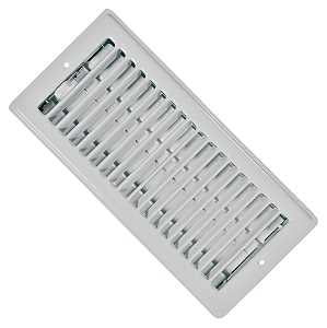 Imperial RG0128 Register, 4-1/4 in L, 11-1/4 in W, Steel, White