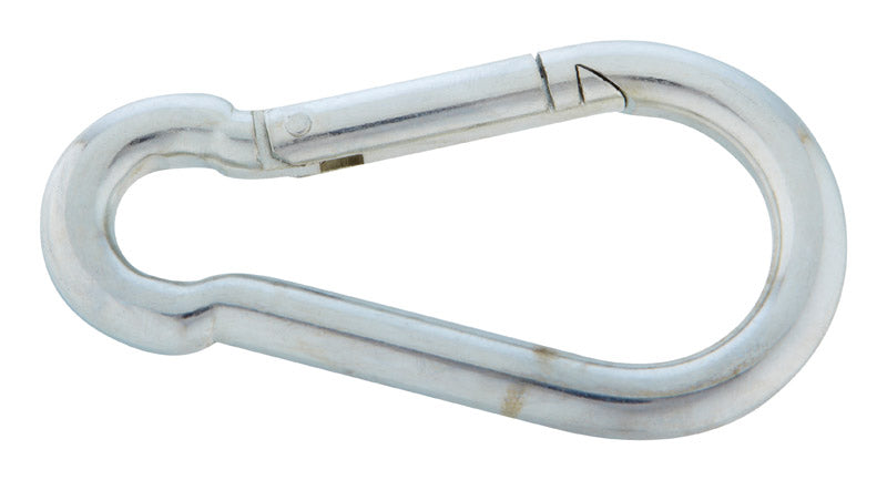 Campbell Zinc-Plated Steel Spring Snap 280 lb. cap. 4 in. L, Pack of 10