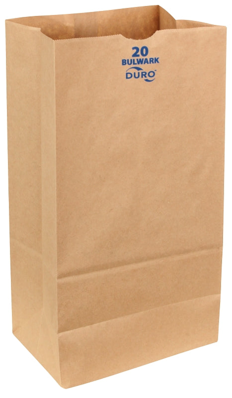 Duro Bag 71020 Series Heavy-Duty SOS Bag, 5-5/16 in W, 8-1/4 in L, Virgin Paper, Kraft