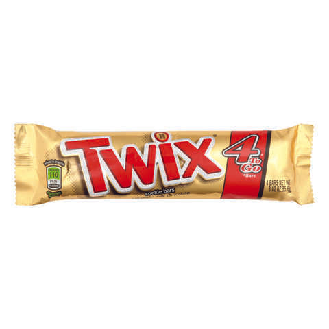 Twix Caramel Candy Bar 3.02 oz, Pack of 24