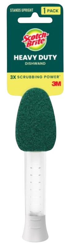 Scotch-Brite 650-4 Heavy-Duty Dishwand, 10 in OAL