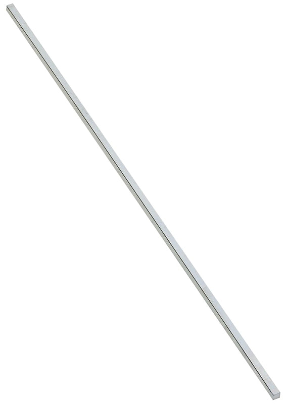 National Hardware 4030BC Series N180-166 Key Stock, 3/16 in W, 3/16 in H, 12 in L, Steel, Zinc