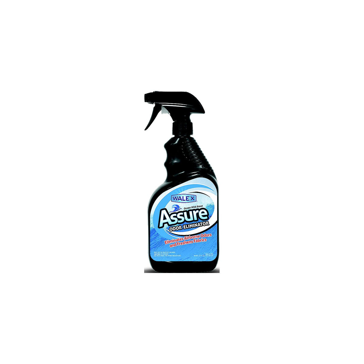 Walex ASSUEW32OM Odor Eliminator, Ocean Mist, 32 oz.