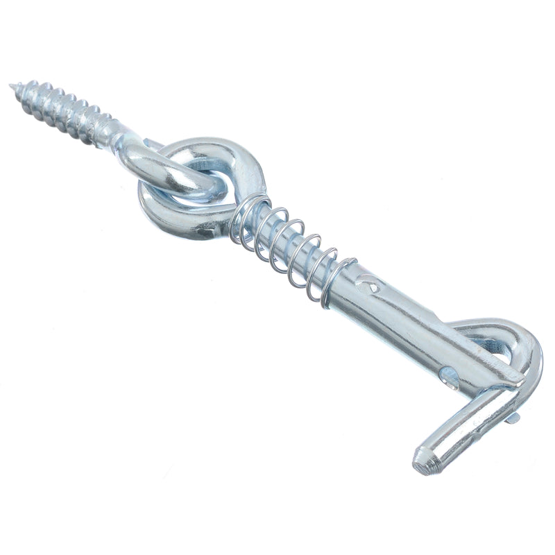 Ace Small Zinc-Plated Silver Steel 2 in. L Hook and Eye 1 pk, Pack of 5