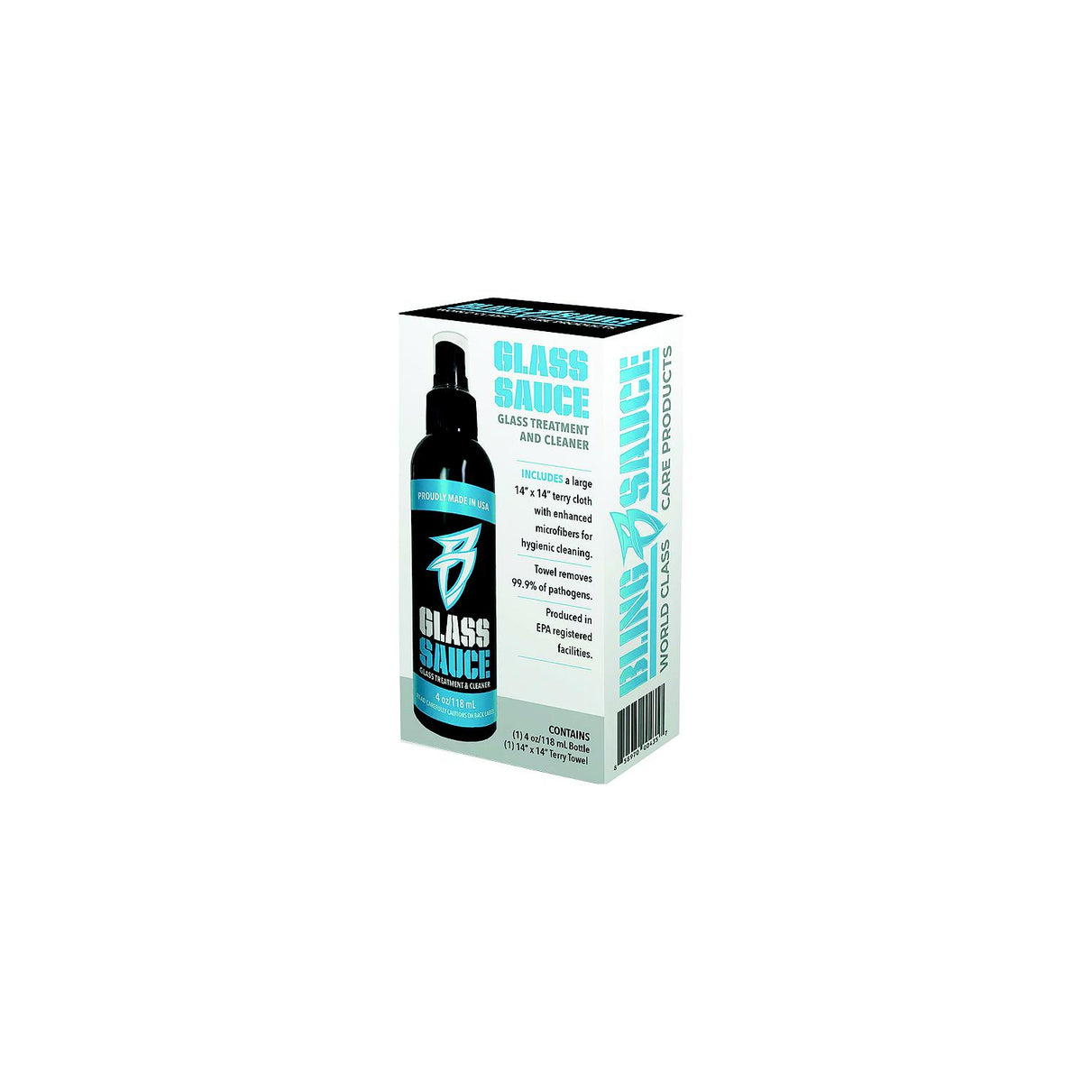 GLASS SAUCE 12 PK POS BOX