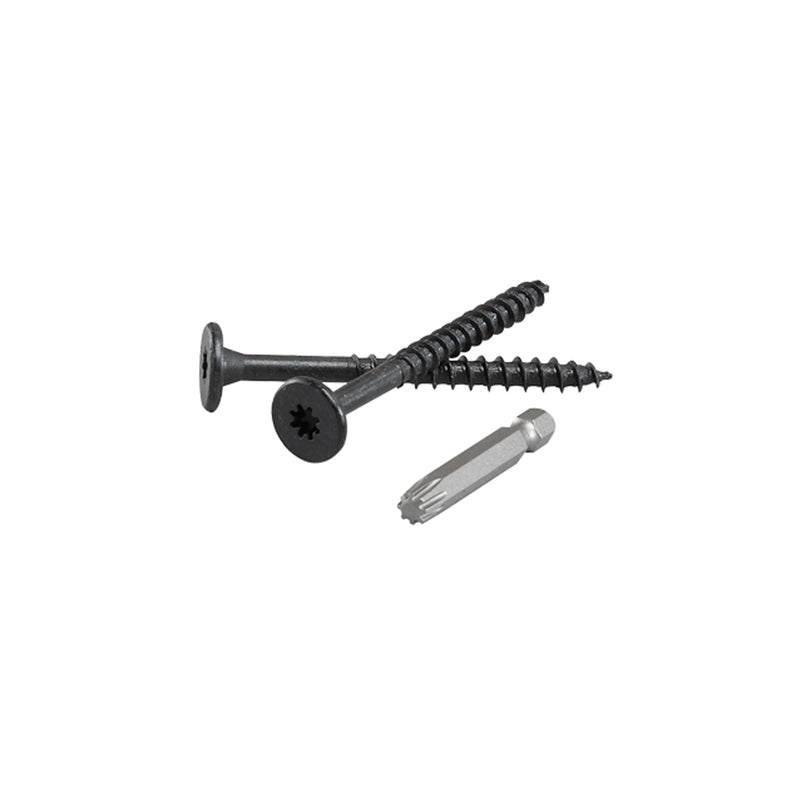 FastenMaster HeadLok No. 10 X 2-7/8 in. L Spider Epoxy Coarse Wood Screws 12 pk