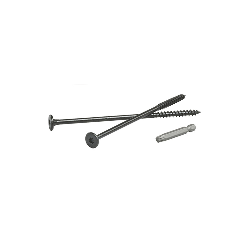 FastenMaster HeadLok No. 10 X 4.5 in. L Spider Epoxy Coarse Wood Screws 250 pk