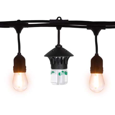 TIKI BiteFighter Clear Plug In 24 W LED String Lights 1 pk