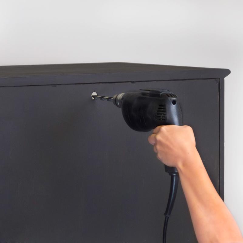 Hangman Black Furniture Anti-Tip Kit 400 lb 1 pk