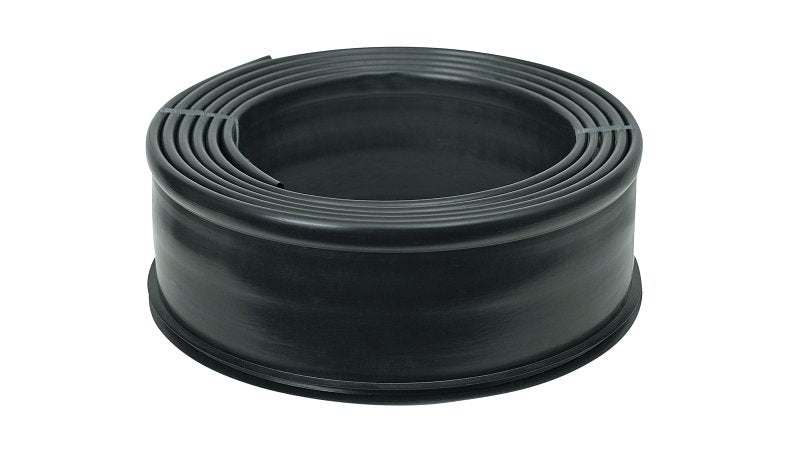 Suncast Garden Edge ICE205 Lawn Edging, 20 ft L, 4 in H, Polyethylene, Black, Pack of 5