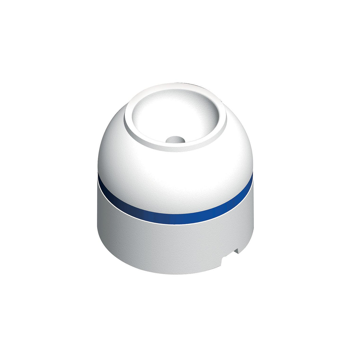 Jim-Buoy Pendant Buoy - White With Blue Reflective Tape