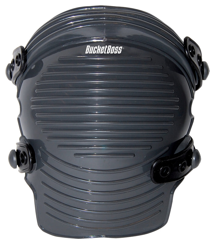Bucket Boss 93500 Washable Knee Pad, Rubber Cap, Foam Pad, Strap Closure