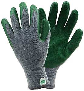 Scott's SC30501 L3P Coated Gloves, Men's, L, Elastic Knit Cuff, Latex Coating, Polyester Glove, Gray
