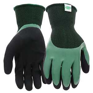 Scott's SC30602/XL Dipped Gloves, Men's, XL, Elastic Knit Cuff, Rubber Latex Coating, Polyester/Spandex Glove