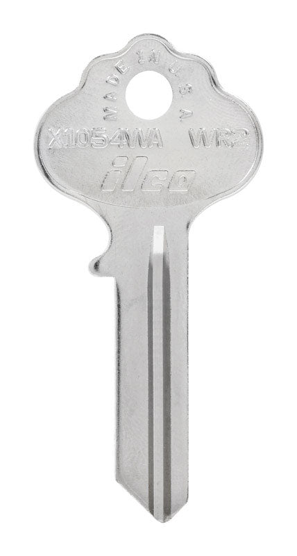 HILLMAN Traditional Key House/Office Key Blank 1054 WR2 Double, Pack of 10