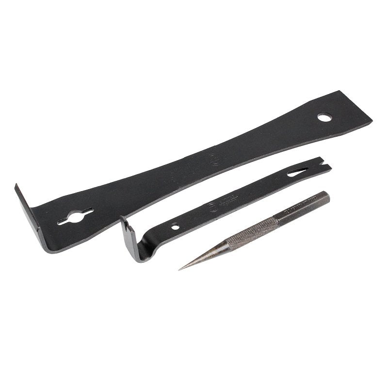 Mayhew 98606 Utility Bar Trim Kit, 3-Piece, Steel, Black-Oxide