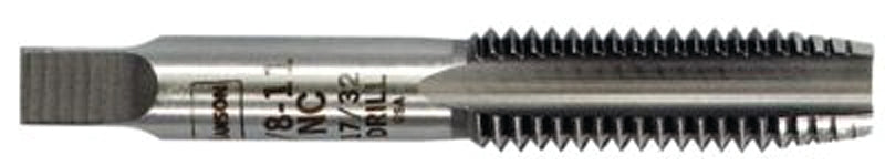 Irwin Hanson 8145 Fractional Tap, 1/2-20 UNF Thread, Plug Tap Thread, 4-Flute, HCS