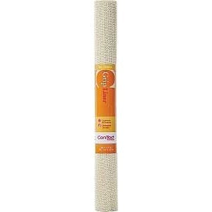 Con-Tact 05F-C6F54-06 Shelf and Drawer Liner, 5 ft L, 20 in W, Almond