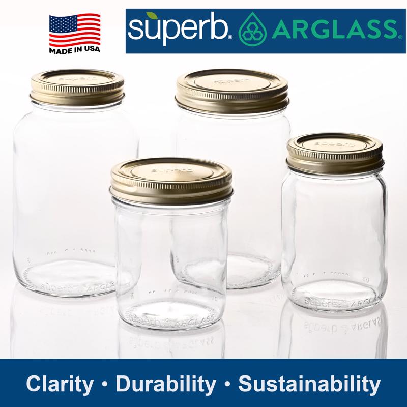 Superb Wide Mouth Canning Lid 60 pk