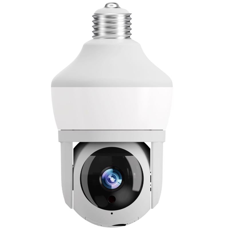 i Sight Bulb Plug-in Indoor and Outdoor Smart-Enabled Security Camera