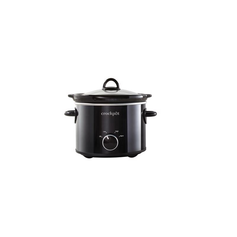 Crock-Pot 2 qt Black Stoneware Slow Cooker