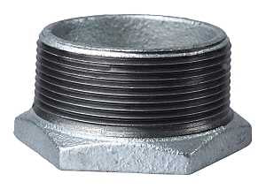 ProSource 35-2X1-1/2G Pipe Bushing, 2 x 1-1/2 in, MIP x FIP, 40 Schedule, 300 psi Pressure