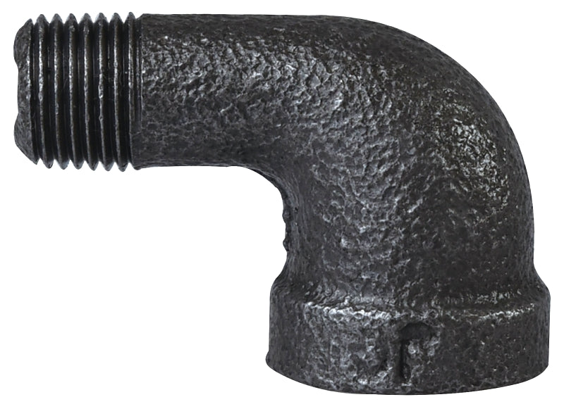 ProSource B92 6 Street Pipe Elbow, 1/8 in, FIP x MIP, 90 deg Angle, Iron, 40 Schedule, 300 psi Pressure