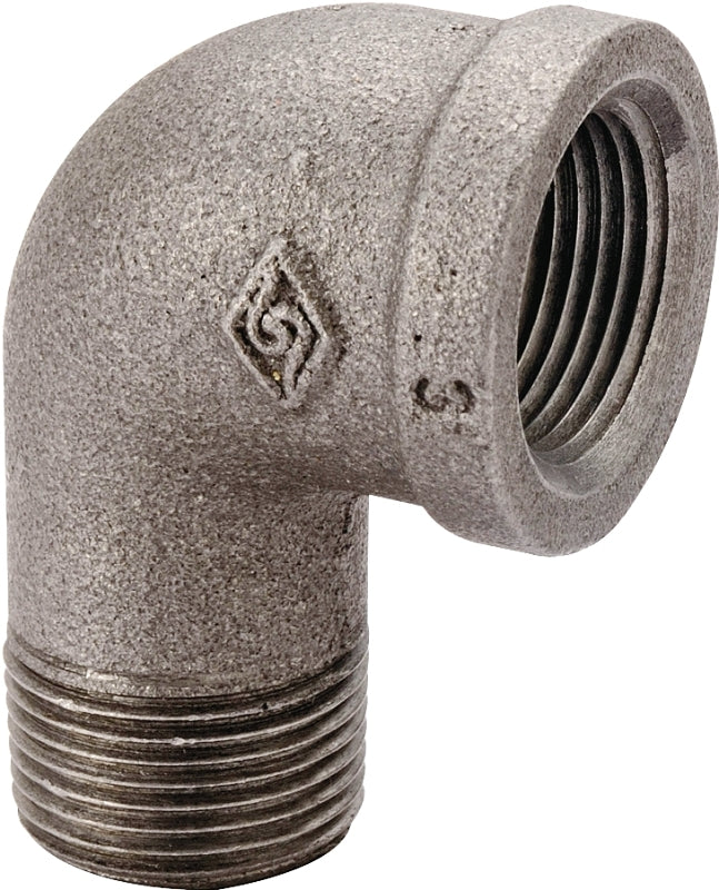ProSource 6-3/4B Street Pipe Elbow, 3/4 in, FIP x MIP, 90 deg Angle, Iron, 40 Schedule, 300 psi Pressure