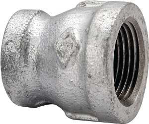ProSource 24-2X11/2G Reducing Pipe Coupling, 2 x 1-1/2 in, Threaded, Steel