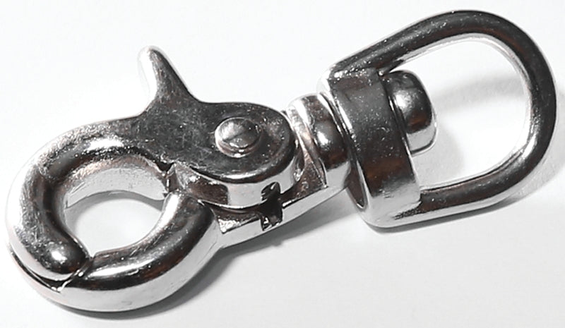 Baron 5013-3/4 Swivel Trigger Snap, 50 lb Working Load, Zinc, Nickel-Plated