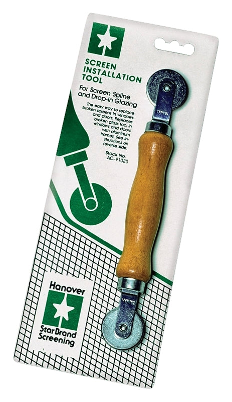 Adfors FSP8567-U Screen/Spline Installation Tool, Wood Handle