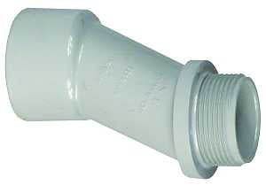 Carlon E995GR Meter Offset, 1-1/4 in Socket x Thread, 4.23 in L, PVC, Black