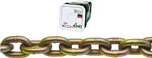 Campbell 0510526 Transport Chain, 5/16 in, 50 ft L, 4700 lb Working Load, 70 Grade, Carbon Steel