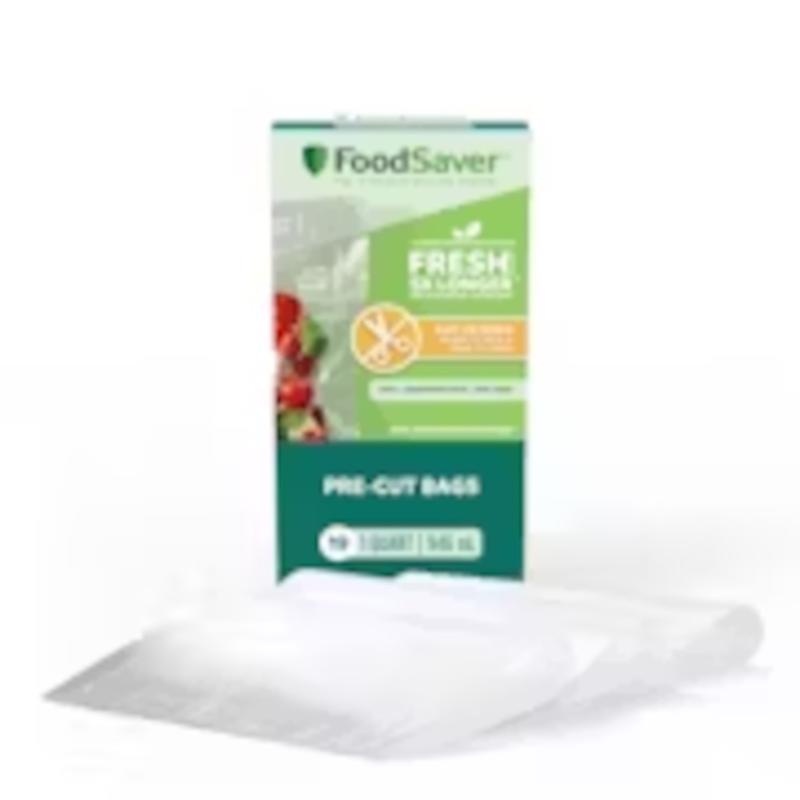 FoodSaver 1 qt Clear Vacuum Freezer Bags 19 pk