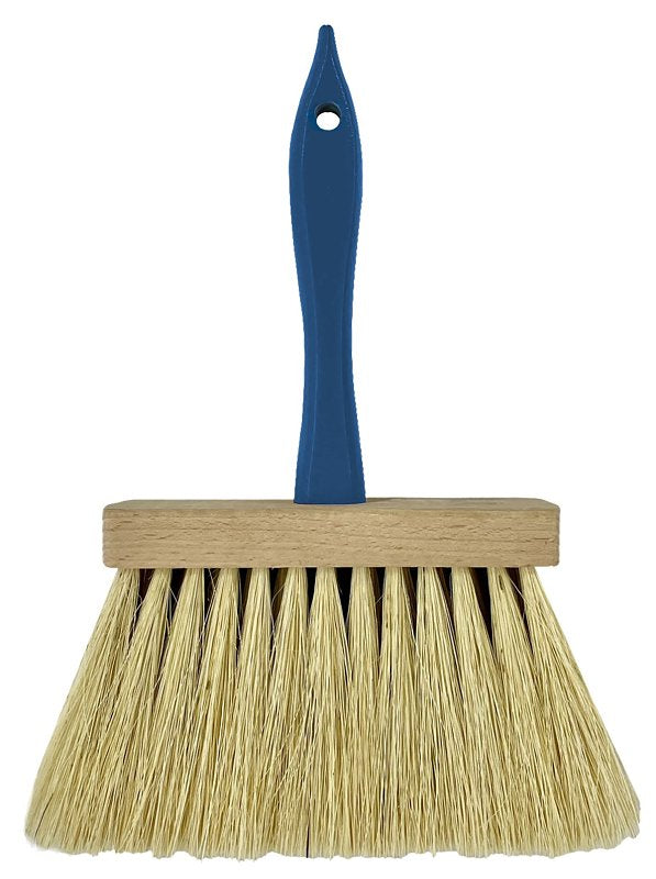 Vulcan C01426 Concrete Brush, 8-1/4 in W Brush, Tampico Bristle, Beige Bristle, Wood Handle
