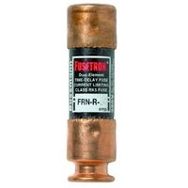 Bussmann BP/FRNR-60 Heavy-Duty Fuse, 60 A, 250 VAC, 125 VDC, 20, 200 kA Interrupt, Fiberglass Body, K, Time Delay Fuse