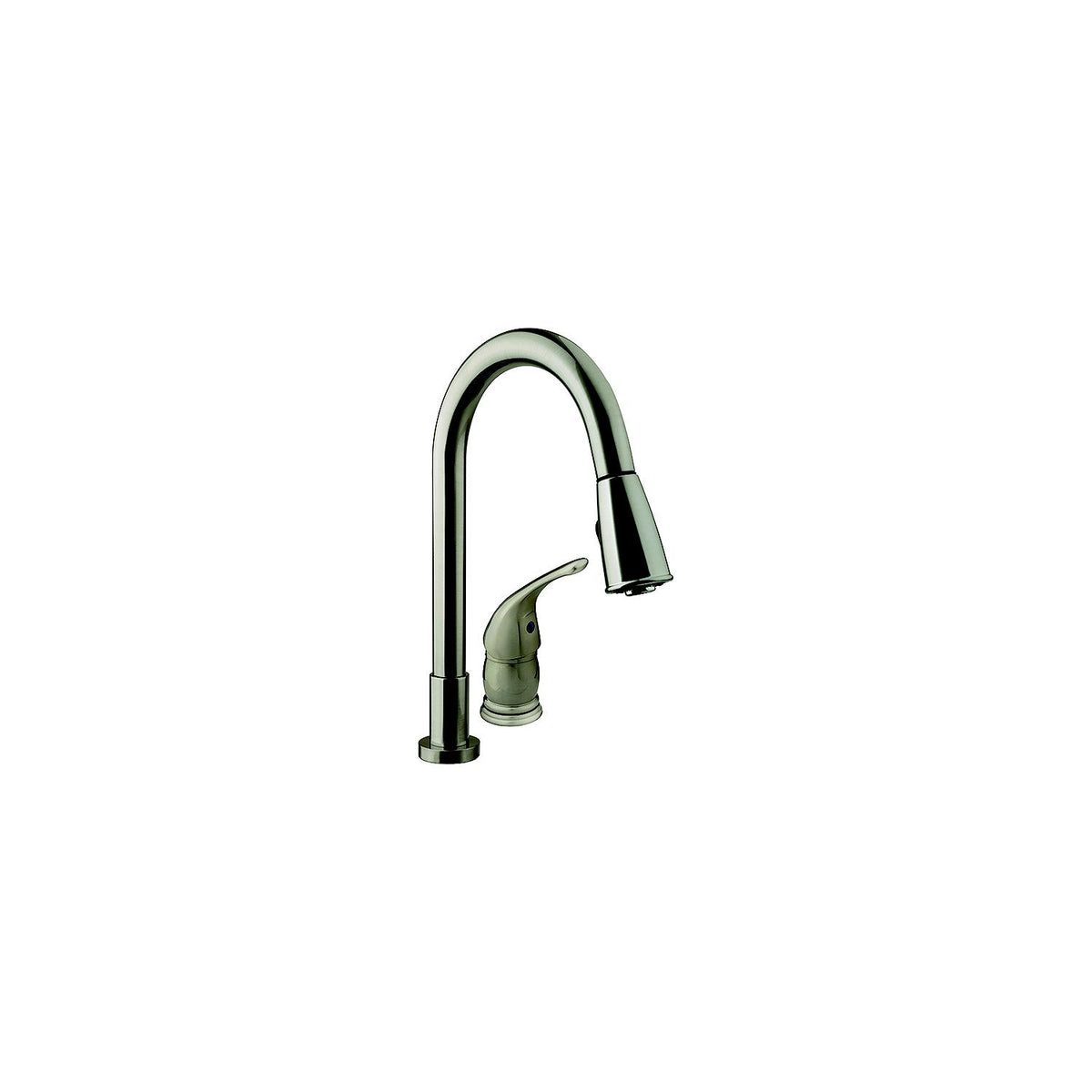 Dura Faucet DFNMK503SN Pull Down Kitchen Faucet, Satin Nickel