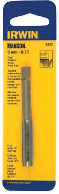 Irwin Hanson 8334 Thread Tap, M8-1.25 Thread, Plug Tap Thread, 4-Flute, HCS