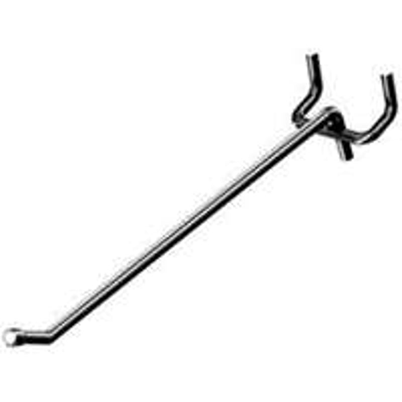 Southern Imperial R21-8-H Series All Wire Stem Hook, 8 in L Dimensions, Metal, Galvanized, Pack of 100